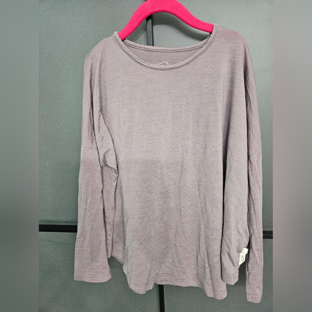 Nui Girls Merino Lyocell Blend Shirt